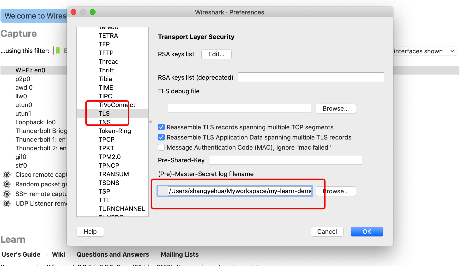 mac wireshark